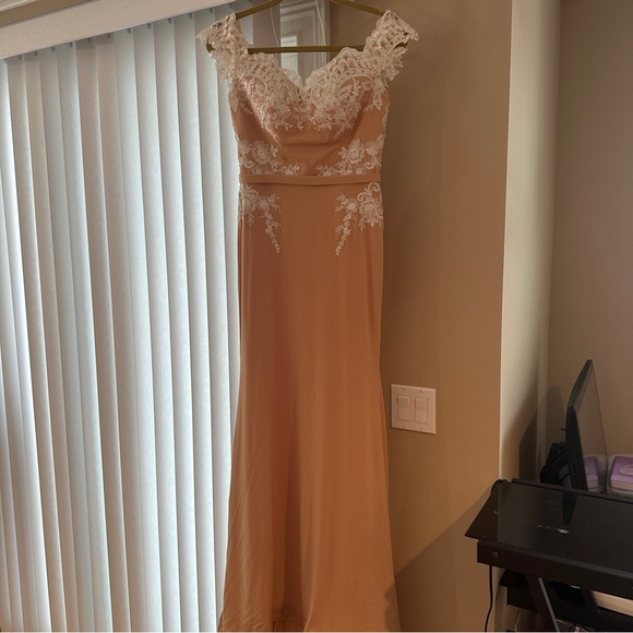 Mermaid Sweep Train Dress Bridesmaids(4) - Picture 2 of 10